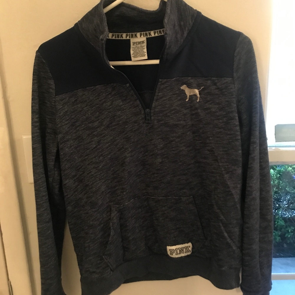 PINK V-Neck Sweatshirt